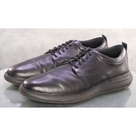 Cole Haan Grand Remix $140 Men's Oxfords Shoes Size 11 Leather Black C40302